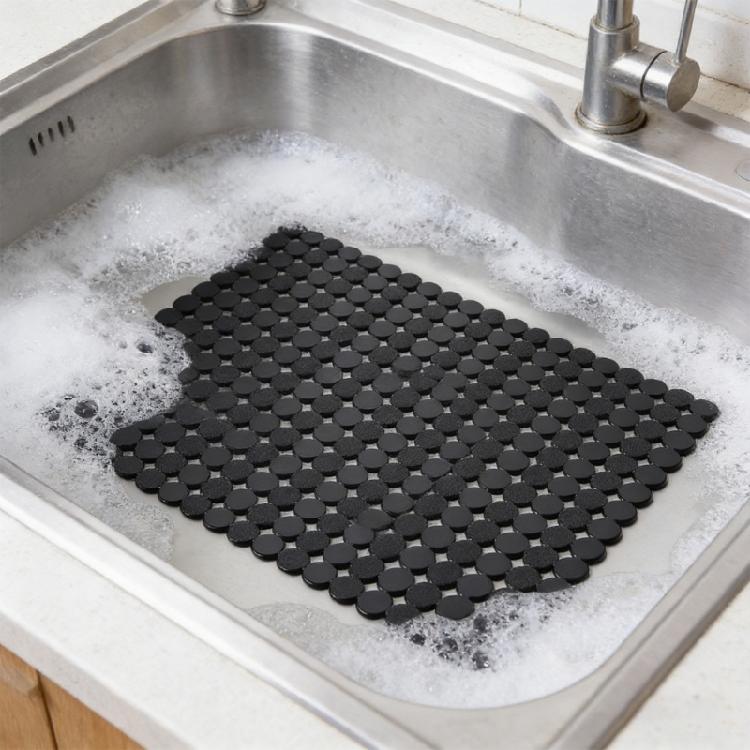 Copertura Multifunzione per Lavello da Cucina Materiali Morbidi in PVC Tappetini di Sicurezza per Cucina Possono Essere Tagliati per Adattarsi a Varie Dimensioni