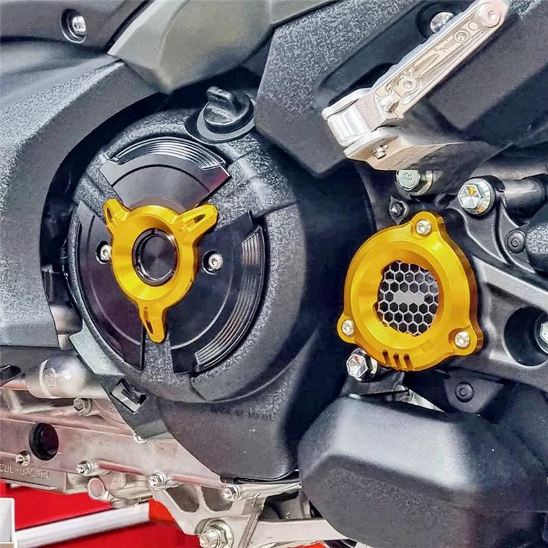 Motorcycle Frame Slider Protector Engine Stator Cover Guard For  TMAX530 TMAX560 Gold