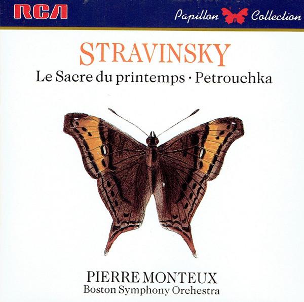 

CD STRAVINSKY; MONTEUX - Rite of Spring 65292RG RCA 1987 US Classical Used