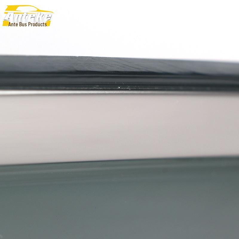 19-21 Corolla Rain Guards: 3D Stainless Steel Bright Strip Deflector & Decorative Sticker Accessories