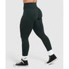 Gymshark Lift Seamless Leggings Victory Green Black Marl B6a9c Ecwc