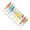 10PCS Hard Fishing Lures ABS Hard Swimbaits Fishing Bait Set for Freshwater and Saltwater