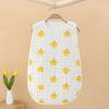 Pure Cotton Sleeveless Baby Sleeping Bag - Summer Thin Anti-Kick Vest for Newborns and Children