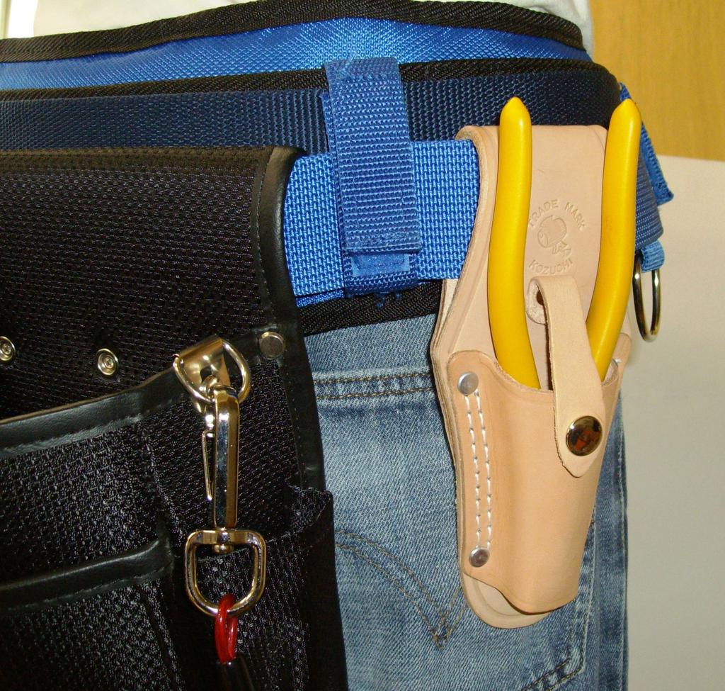 KOZUCHI Leather Pliers 1 with Holder, 8-inch, Pliers, Stopper, Embossed, PL-02