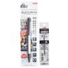 Mitsubishi Pencil Jetstream Stylus Ballpoint Pen with Easy To Oil-Based Refill, 0.7" Silver, Write, SXNT350R.26