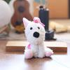 Highland West Cuter Puppy Plush Keychain Backpack Pendant For Kids Pp Cotton