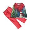 Family Matching Print Sets Pajamas Loungewear Outfits Family Matching Long Sleeve Tops+Pants Set