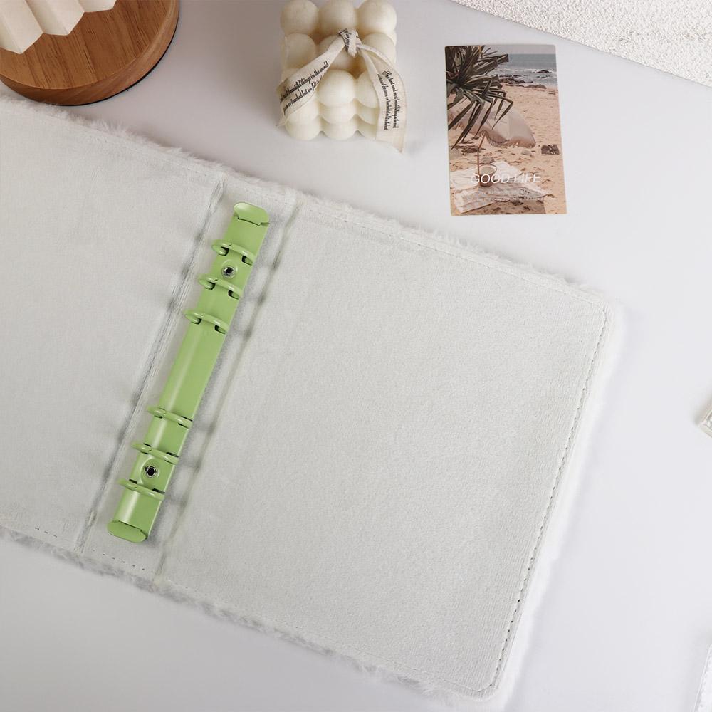 10pcs Plush Cartoon Plush a6 Photocard Holder Dog Photocards Collect Volume Stationery