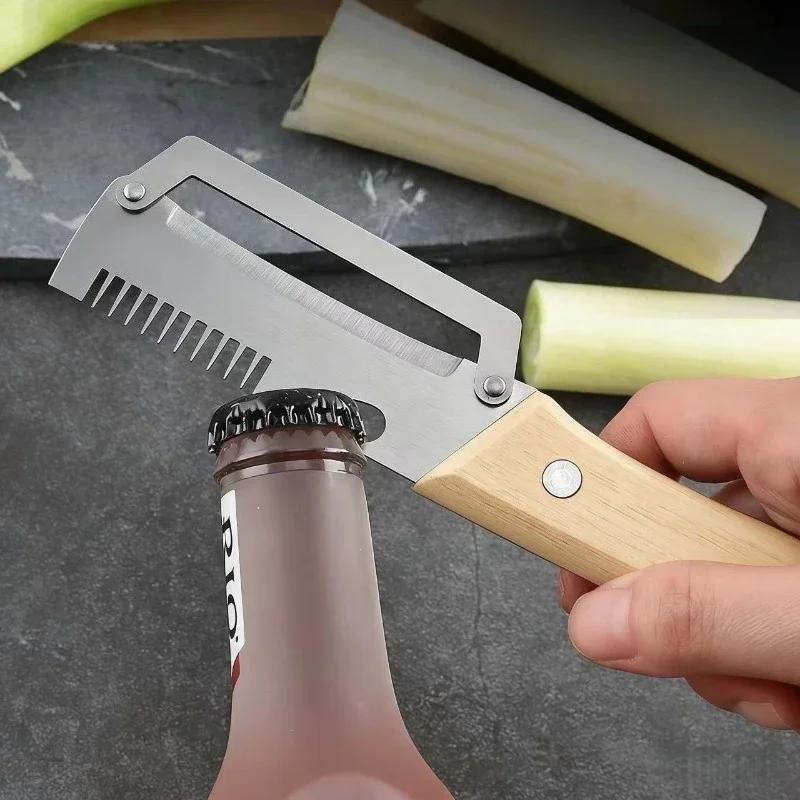 3 In 1 Stainless Steel Vegetable Peeler Multifunction Fruit Slicer Shredder Kitchen Cutter Tool for Potato Carrot Cucumber Use