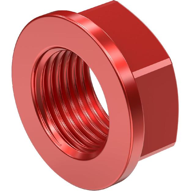 NICECNC M16XP1.5 Front Axle Shaft Lock Nut Dirt Bike Compatible with Honda CR125R CR250R 02-07 CRF250R 04-21 CRF450R 02-21 CRF250RX 19-21 CRF450RX