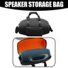 Portable Travel Organizer For Boombox 4 Speaker Carrying Case Storage Bag Protective Cover With Shoulder Strap