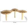 Creative Electroplated Resin Mushroom Cloud Candle Holder, Bracket, Living Room Decoration, Dining Room Desktop Candle Holder