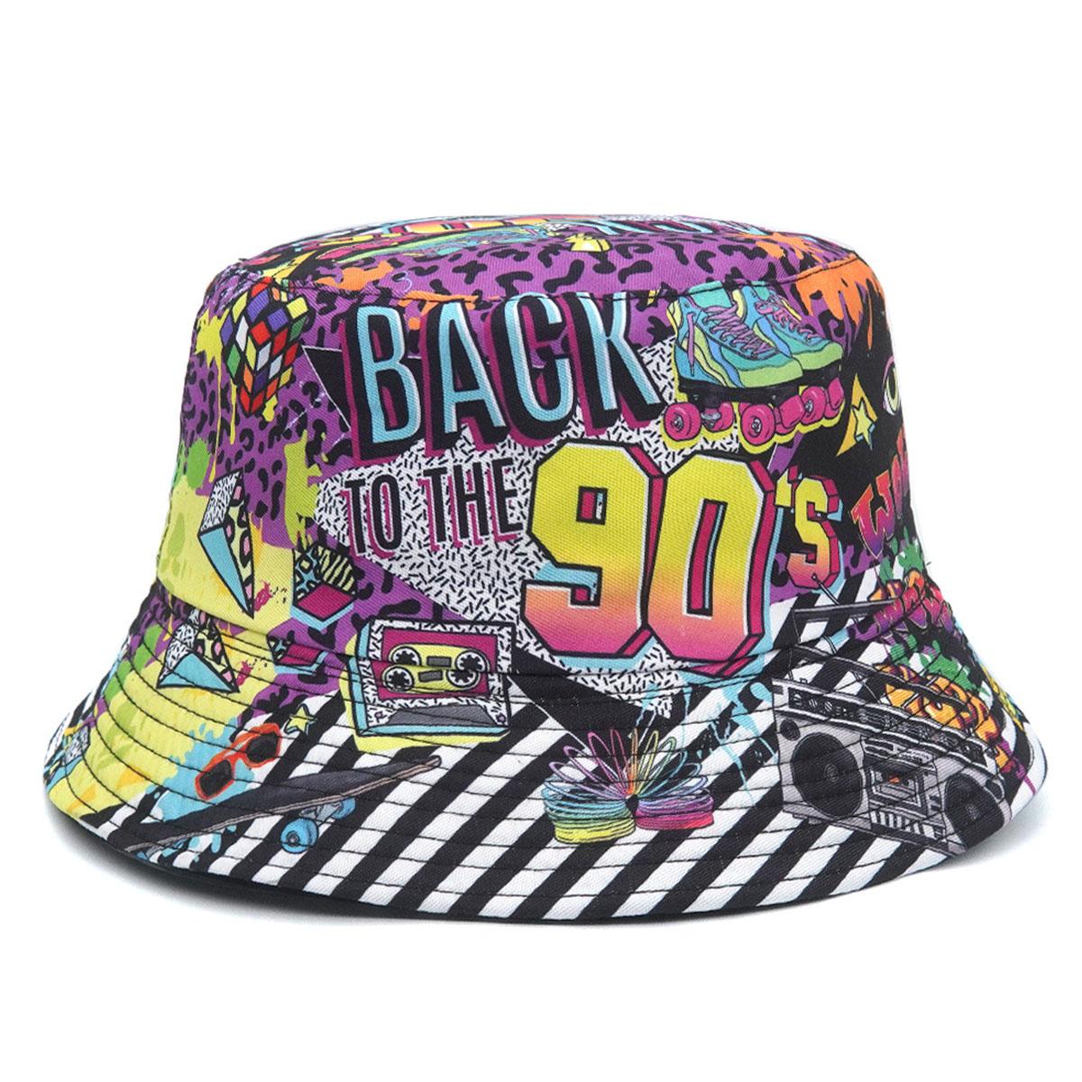 

Модная ретро-шляпа 80-х 90-х годов для мужчин и женщин, забавная летняя пляжная рыболовная шляпа, складная шляпа рыбака на открытом воздухе