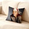 Singer RRihannaES Pillow Case For Sofa Decor Car Office Room Printing Cushion Cover Decorations and Protector