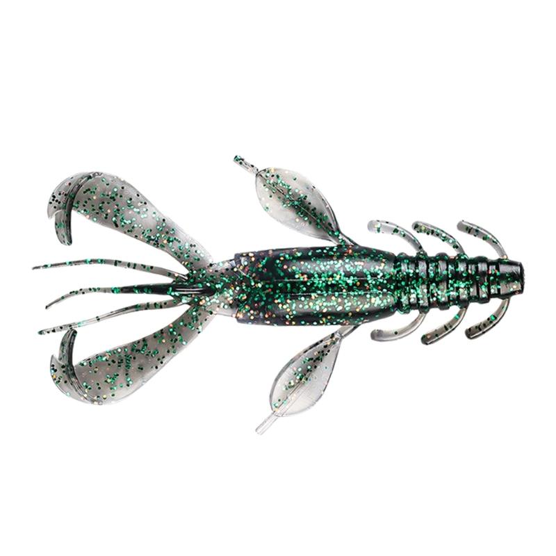 Soft Baits Crawfish Lures Artificial Fishing Baits Lure 10cm 10g Shrimp Swimbait Fishing Tackle 4pcs