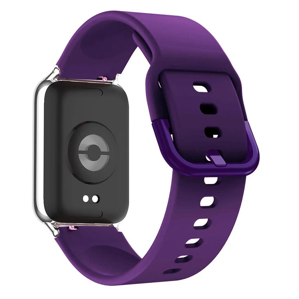 Silicone Strap For Redmi Watch 4 5 6 Replacement Women Men Sport Smart Watch WristBand Bracelet For Xiaomi Mi Band 9/8Pro Band