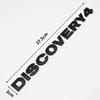 3D ABS Discovery 4 Letters Car Hood Trunk Emblem Badge Sticker For Land Rover Discovery 3 5 Sport Auto Styling Accessories Decal FG5