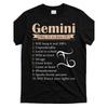 European Sizes Gemini Zodiac Sign Astrology May June Birthday [Cool Design] Street Trending Style Women'S Tee Comfortable Round Neck