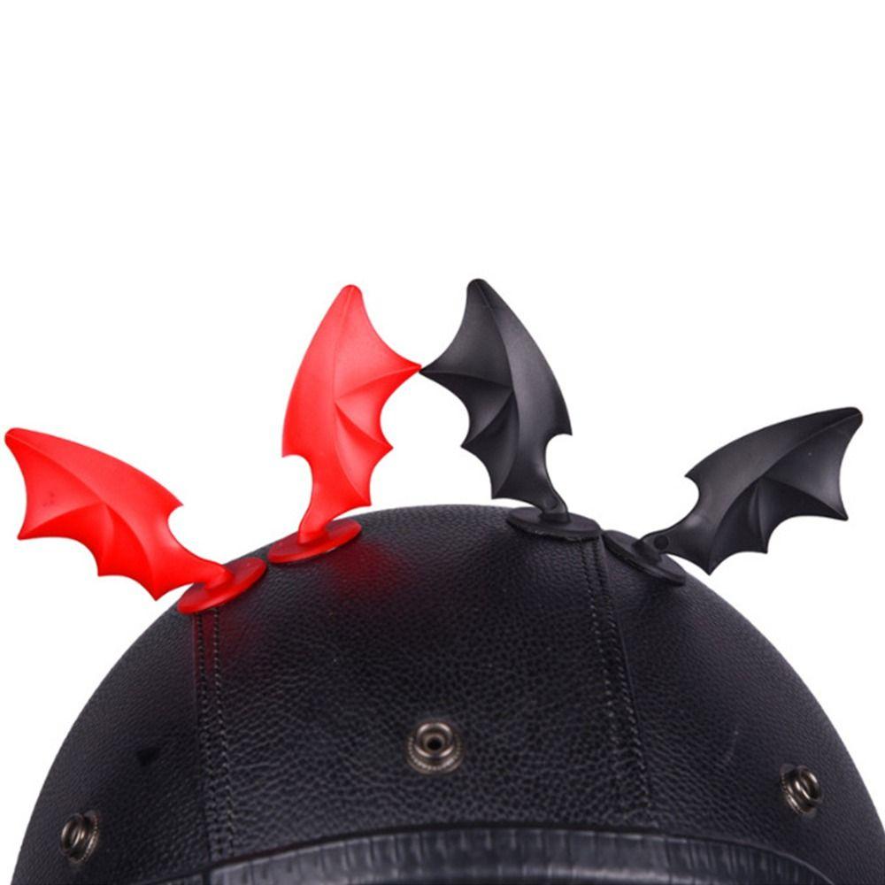 Bicycle Scooter Angel Devil Wings Stickers Easy to Install Motorcycle Motorbike Helmet Decoration