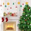 Decor Decorations For Home Christmas Window Stickers Kids Room Wall Decals Christmas Wall Sticker