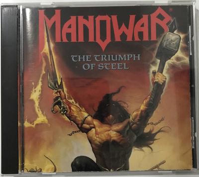 CD MANOWAR - Triumph Of Steel 7567824232 ATLANTIC US Rock Used