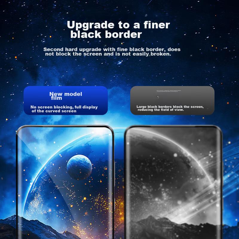 2-Pack Tempered Glass Screen Protector for Huawei Nova 14 Pro, with 13 Pro/12 Pro/12 Ultra, Curved Coverage, Ar, Shatterproof, Protective Film