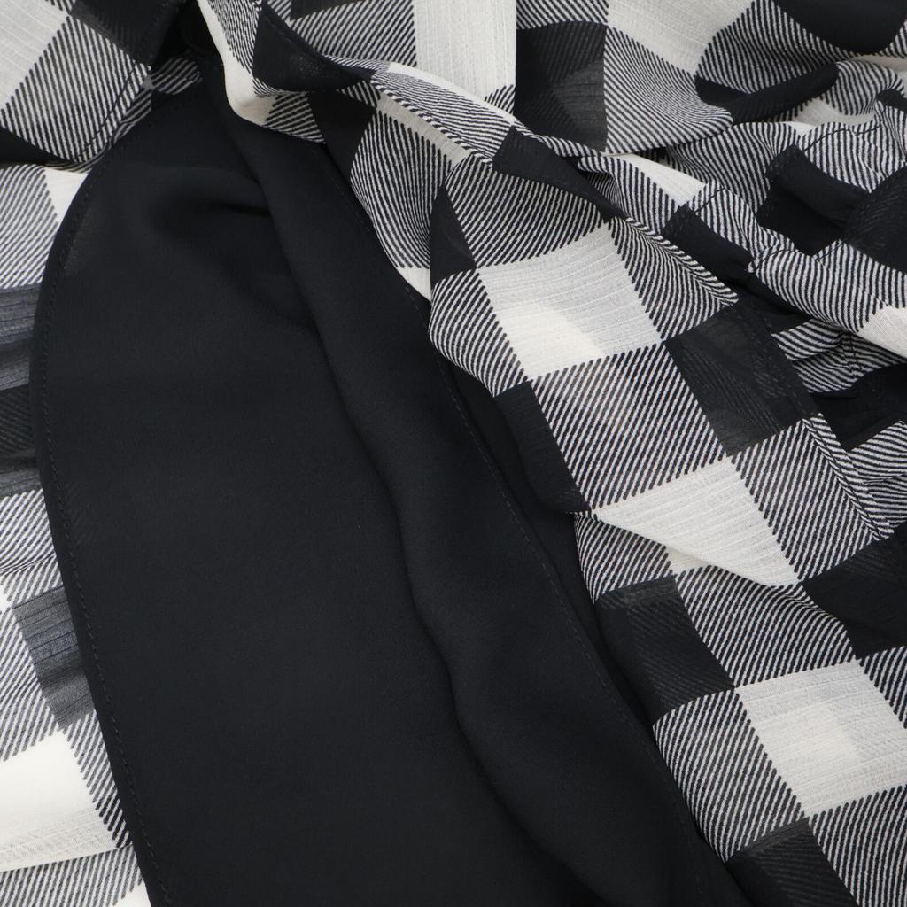 Lauren Ralph Lauren Black Check Pattern One Piece Dress O blackUsed