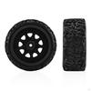 4 Pieces 1/10 RC Truck Wheels and Tires Accessories Spare Parts High Performance Durability Car