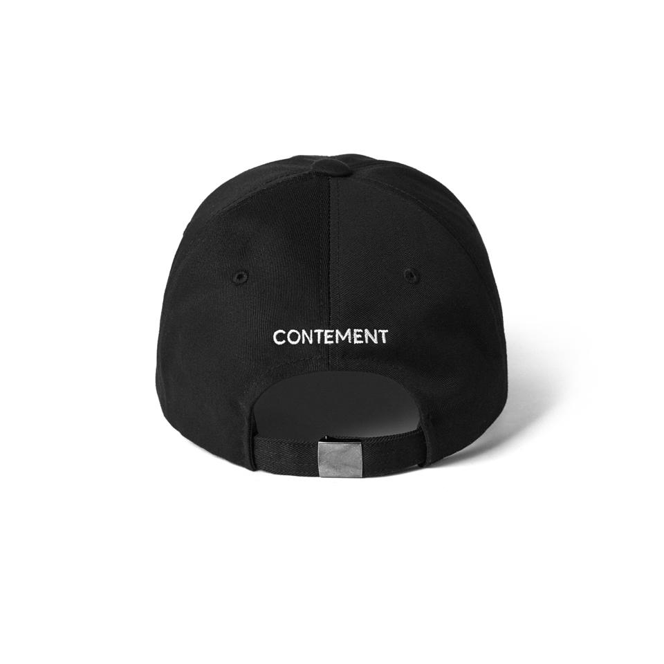 CONTEMENT Signature Logo Cap_Black