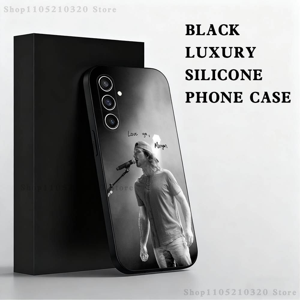 

Singer Morgan W-Warren Phone Case For Samsung S 25,24,23,22,30,21,10,9,Ultra,Plus,Lite,FE,4,5 G Black Soft Case SamsungA30S
