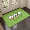 Adorable Bear Character N-Nagano Bears Floor Mat Soft Thickened Flannel Door Mat Non-Slip Living Room Rug Home Decor