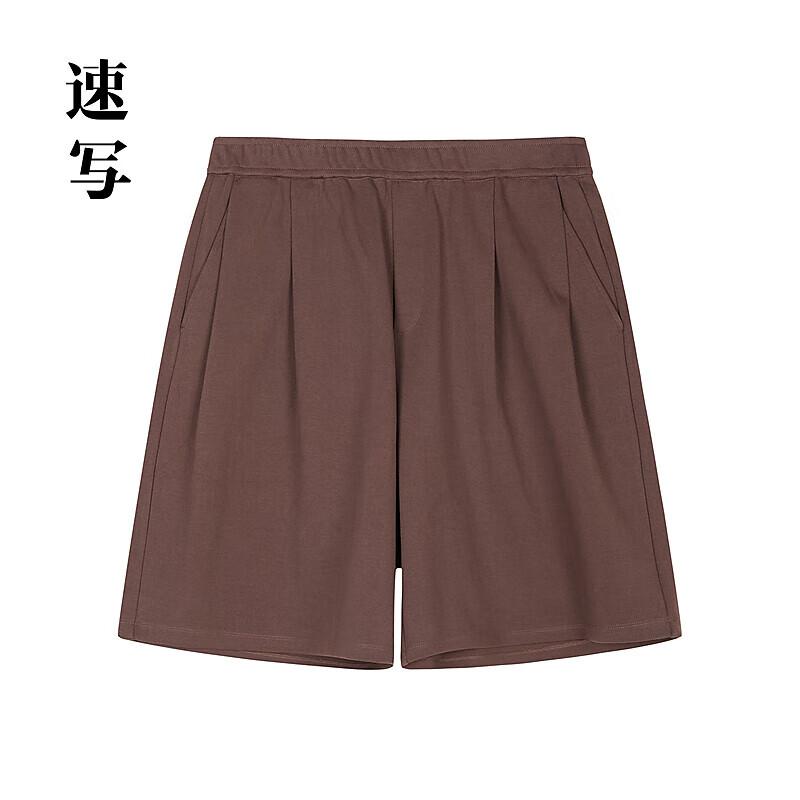 Men s 9P5E1421H Summer Cotton Straight Shorts L