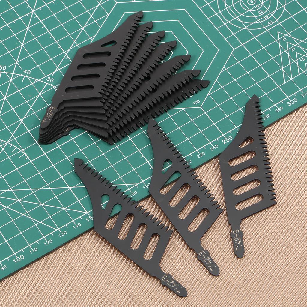 10Pcs T142HB Jigsaw Blade Saw Blades Heavy Duty T-shank Flush Cutting Coarse Teeth Wood Aluminum Tight Spaces Precision Cut Tool