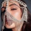 Belly Dance for Rhinestone for Head Chain Crystal Tassel Pendant Mask Chain Novelty Hair Styling Tool for Masquerade Cos