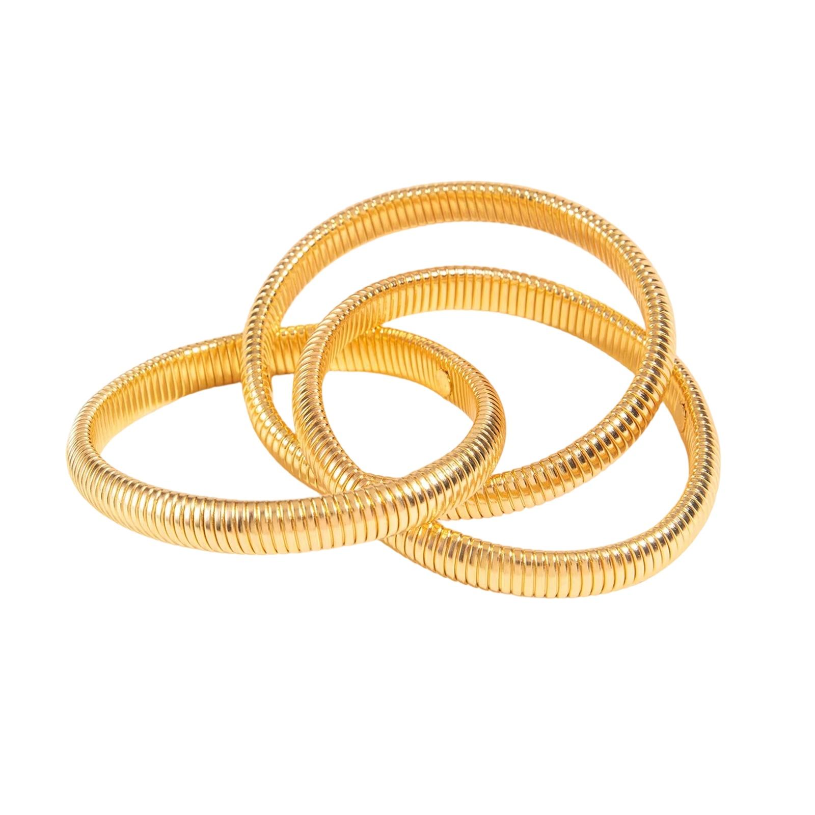 

Multi-Layer Geometric Open Cuff Bracelet Set for Women Fashion Jewelry one size