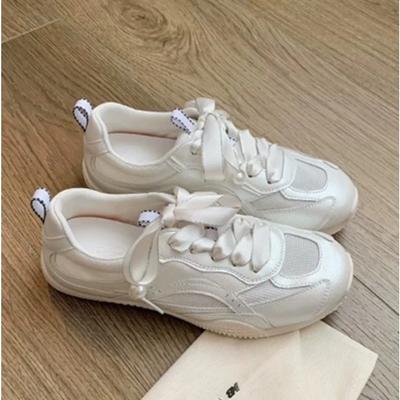 Sports Shoes for Women Spring and Autumn New Mesh Vulcanized Shoes Breathable Ballet Sports and Casual Shoes Women's Sneakers