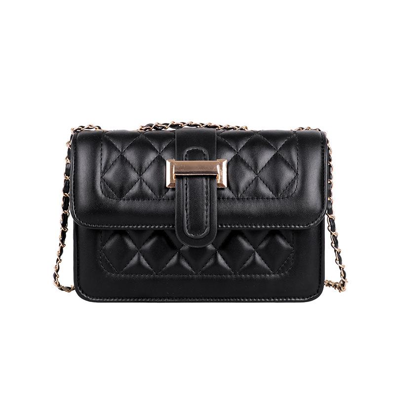 Women's Small Bag 2026 New Fashion Korean Fashion Chain Messenger Bag Casual Texture Portable Shoulder Bag