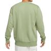 Nike Logo Fitted Crew Neck Long Sleeve Sweatshirt Men Tops Green BV2667-386