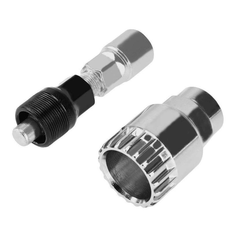 1Pc Four in one Bicycle repair tool, center shaft removal, flywheel removal, chain removal, crank removal multi-function tool