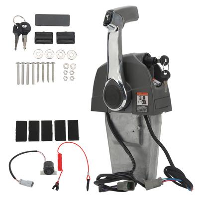 Išorinio variklio nuotolinio valdymo dėžutės komplektas su Power Trim pakėlimo jungikliu 5006186 Pakeitimas Evinrude Johnson išoriniam varikliui