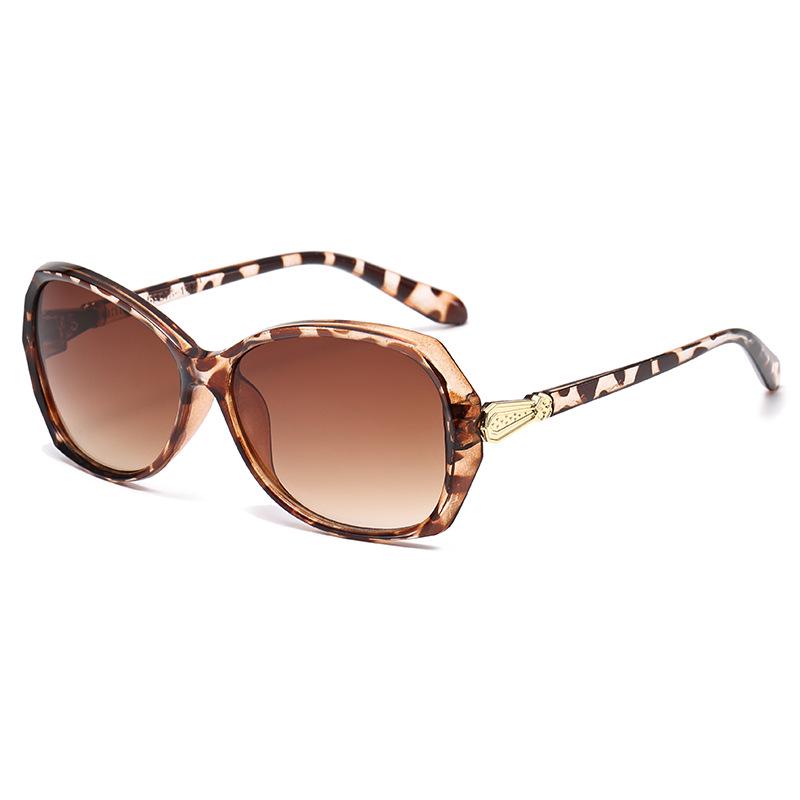 2026 Retro Women's Large Frame Sunglasses - Trendy, Versatile, Sun Protection