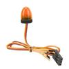 RC Car Alarming Light 5 Light Modes High Simulation Round Compact 10x15mm LED Warning Light for