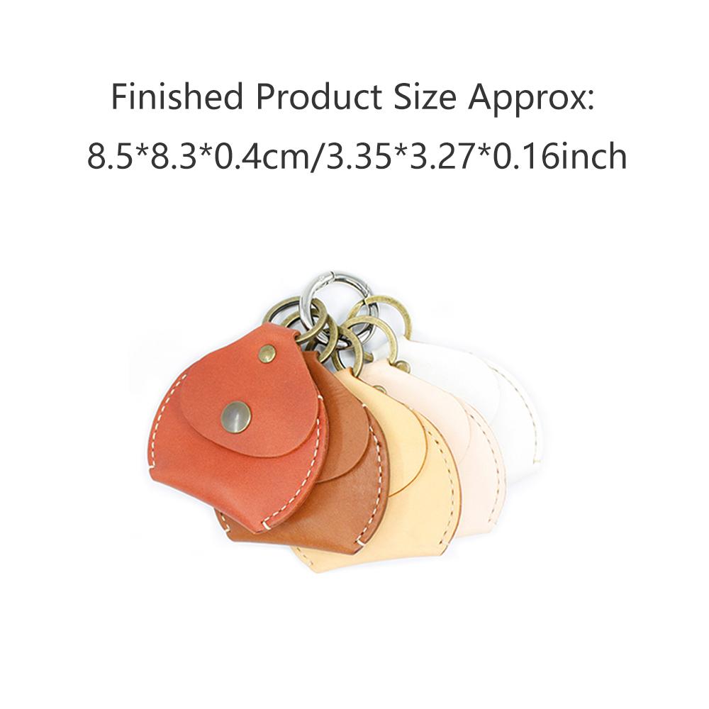 1 Stück Handgefertigte Premium Acryl-Schablone, DIY Mini-Geldbörsenherstellung Leder-Schablone Werkzeug, Erstellen von Münzbörsen-Form Zubehör