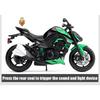 1/12 Scale Kawasaki Z1000 Toy Motorcycle Miniature Diecast Metal Model Super Sport Sound and Light Collection Gift for Boy Kid Hobbies