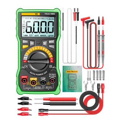 Digital Multimeter for 2000V High Voltage Voltmeter Ohmmeter Ammeter Multi-Tester Meter with Backlit LCD-Display NCV-