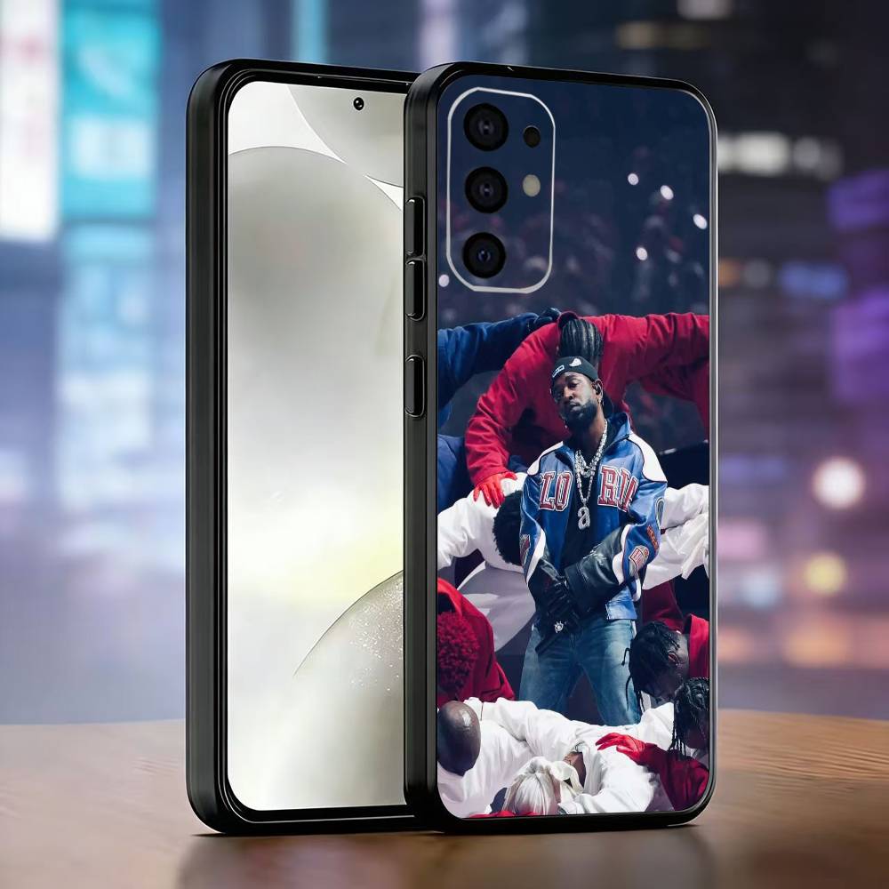 Rapper K-Kendrick Lamar Phone Case For Samsung S25,S24,S21,S22,S23,S30,Ultra,S20,Plus,Fe,Lite,Note,10,Black Cover