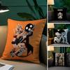 Short Plush Material Pillowcasehot Anime S-Soul Eaters Pillow Case Custom Printed Brushed Fleece Pillow, Baby Skin-Touch, Eco-Fr