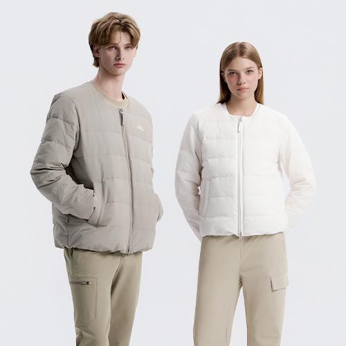National Geographic N254UDW920 Heron U-Neck Lightweight Down Puffer Jacket