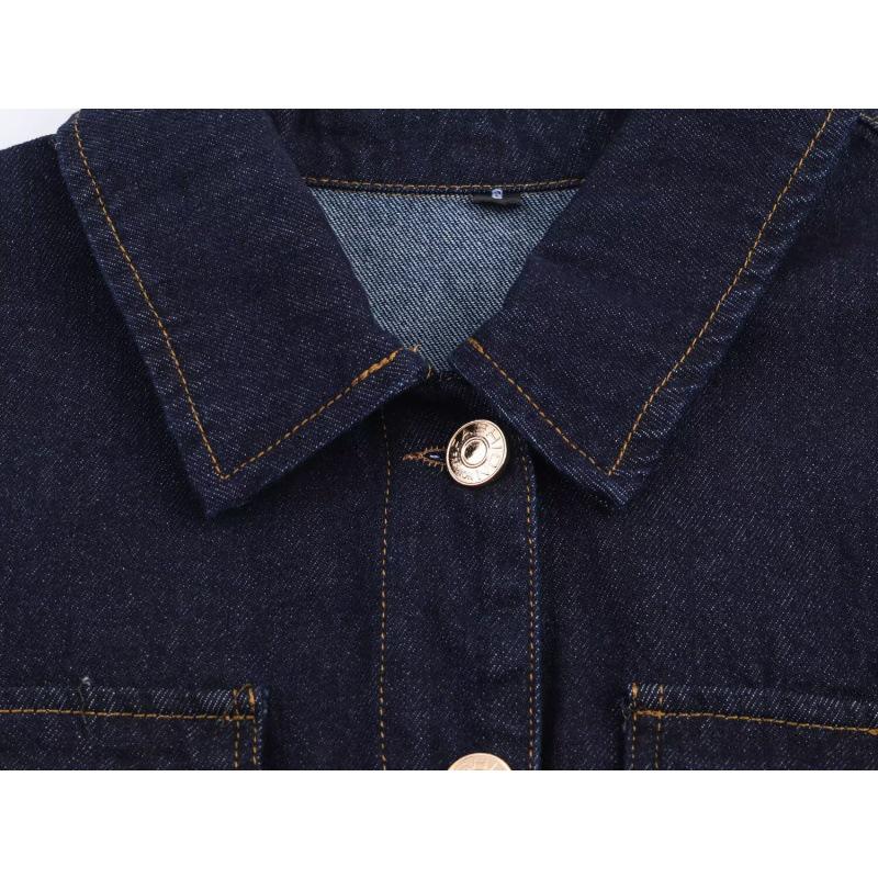 Europe 2025 New Fashion Women's Denim Jacket Coat 6147183