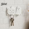 Halloween Home Decor Wall Decor Ghost Hook Key Hooks Pumpkin 3D Printed Hook Self Adhesive Holder No Drill Hanging